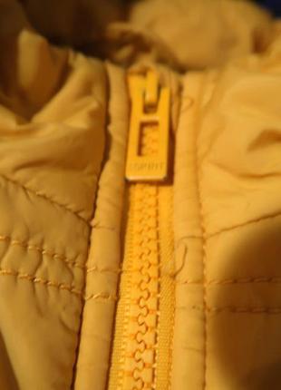 Демисезонная желтая модная куртка6 фото