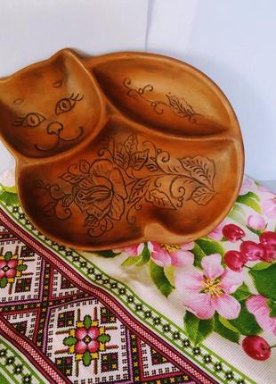 Минажница кошка красная глина