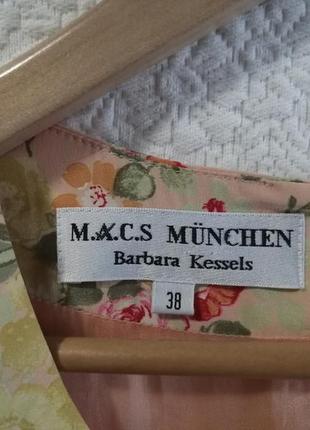 Винтажное шелковое платье от бренда m.x.c.s münchen barbara kessels4 фото