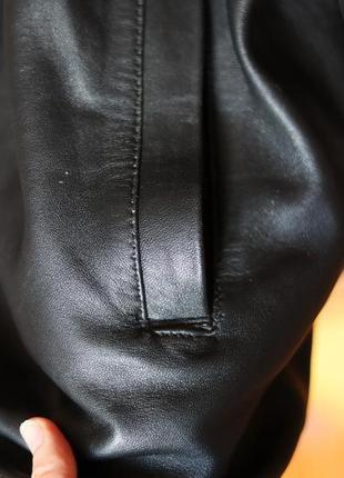 Куртка  мужская зимняя 52 размер из натуральной кожи на подстежке7 фото