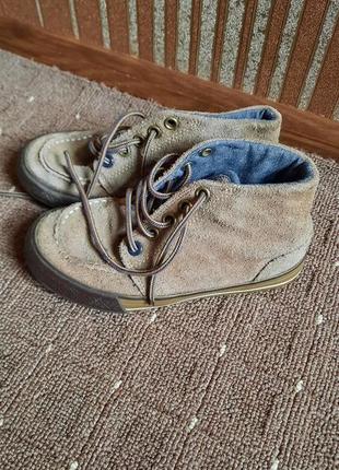 Замшевые кеды next