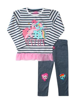 Комплект туніка і легінси little pony primark1 фото