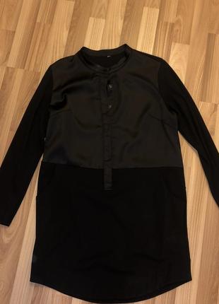 Платье чёрное