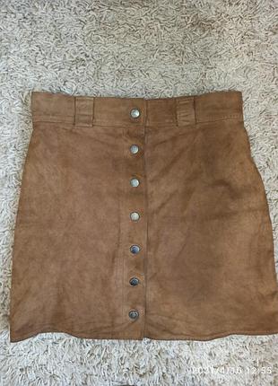 Шкіряна спідничка😍 3
