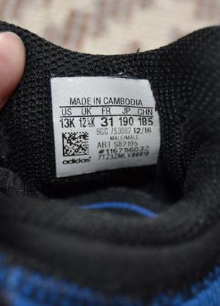 Очень лёгонькие кроссовки ля мальчика adidas р.31 (на 30, 19,5 см)9 фото
