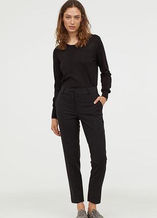 Нові штани h&m, розмір хс, штани в легкий од клітинку,брюки тонкі💕