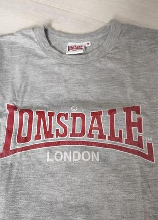 Набор из 3 фирменных футболок lonsdale london, kangol, pompea.2 фото