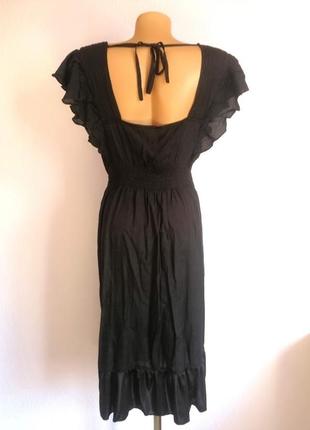 Платье черное расшитое бисером и паетками new look2 фото
