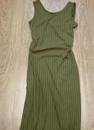 Плаття на високу дівчину amisu сарафан 38 розмір з вирізом на спині