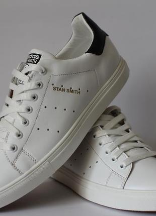 Кеды мужские кожаные  adidas stan smith8 фото