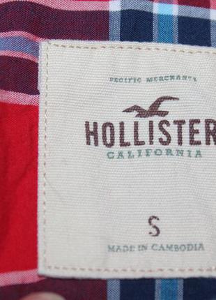 Рубашка в клетку hollister2 фото