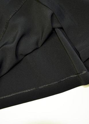 Черное платье с кружевными рукавами7 фото