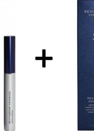 Revitalash revitabrow для росту брів 3ml + revitalash eyelash для росту вій 3.5 ml3 фото