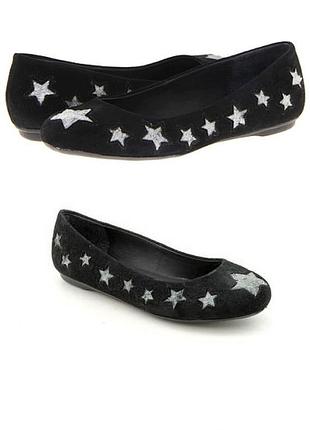 Стильные балетки penny loves kenny из натуральной замши из сша.
