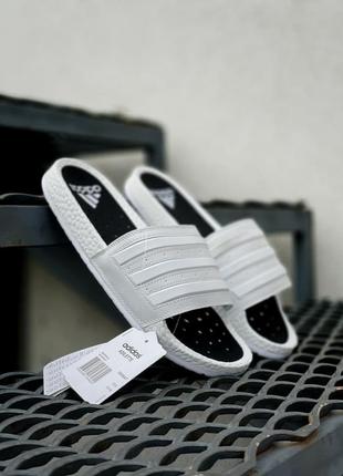 Тапки adidas adilette white4 фото