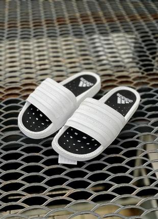 Тапки adidas adilette white