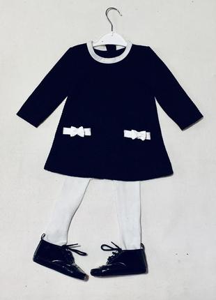 Милое чёрное платье для девочки в стиле ‘шанель’ от early days (primark)