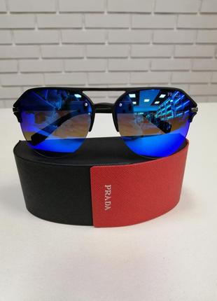 Стильні сонцезахисні окуляри унісекс дзеркальні4 фото