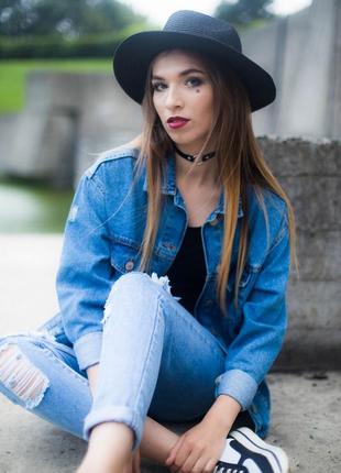 Джинсова курточка bershka