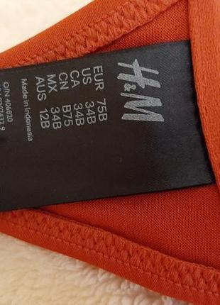 Оригинальный купальник фирмы T-shirt h&m p.10/387 фото