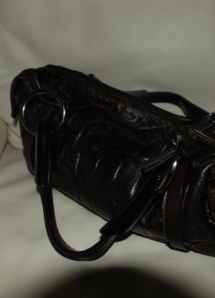Женская кожаная итальянская сумка nicoli2 фото