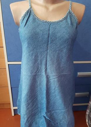 Джинсовый сарафан