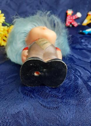 Незнайка ссср донецкой фабрики кукла резина пупс с волосами эмаль ссср советский4 фото