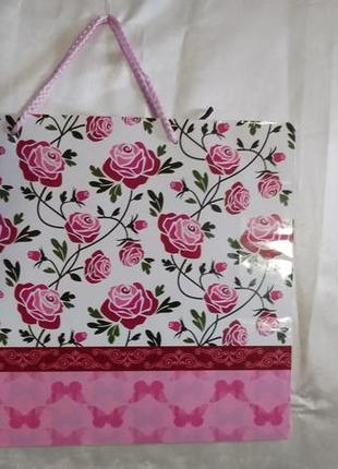 Подарочный пакет для упаковки подарка.