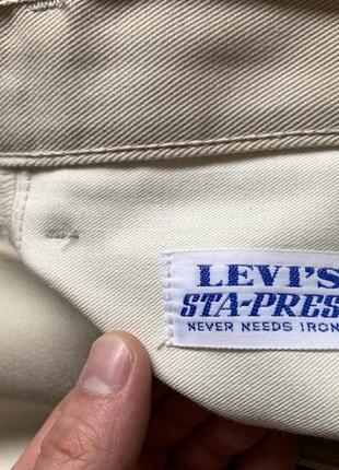 Чоловічі класичні штани джинси levis sta prest8 фото