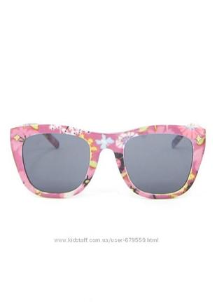 Солнцезащитные очки fashion star цветы розовые4 фото