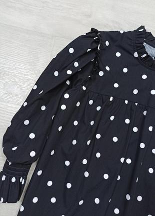 Блуза в горох