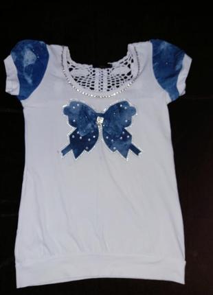 Футболка с камнями