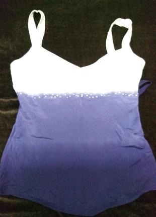 Майка блузка шелк