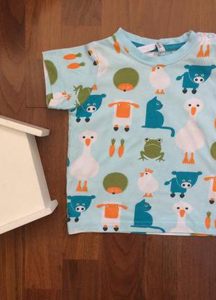 Футболочка на 6-9 мес