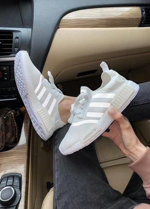 Кроссовки adidas nmd r1 ligh beige кросівки