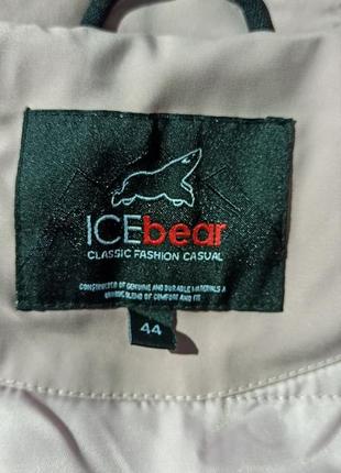 Куртка парка плащ осень-весна icebear пудровая10 фото