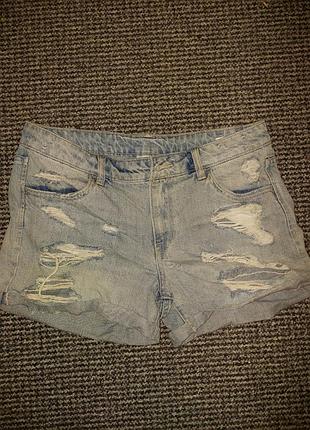 Шорты джинсовые джинс
