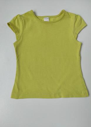 Футболка лимоная на 1-1,5 года