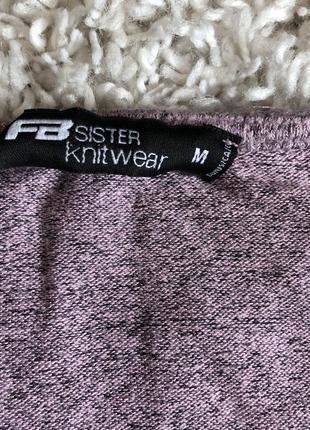 Fb sister красивая кофта джемпер свитер на запах3 фото