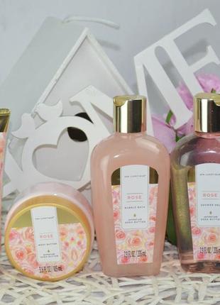 Подарочный набор для женщин с маслом розы spa luxetique rose gift set