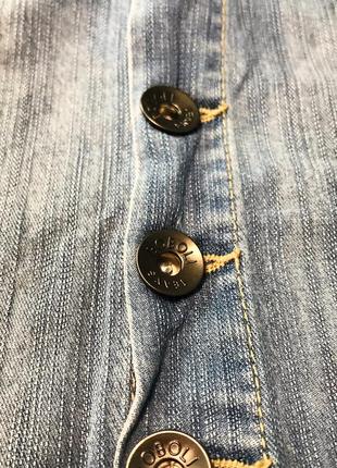 Новая юбка boboli под джинс на девочку 4 года, 104 см5 фото