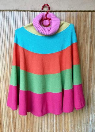 Пончо накидка свитер