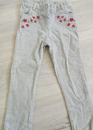 Джинсы вельвет