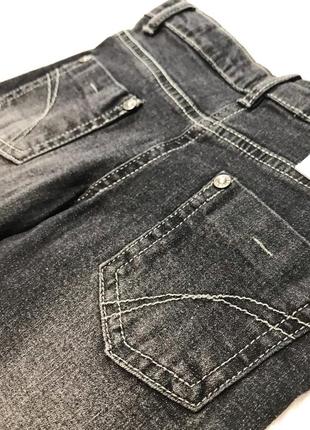 Новые темно-серые джинсы скини boboli на девочку 5 лет 110 см6 фото