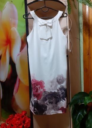 Платье-сарафан с розами h&m3 фото
