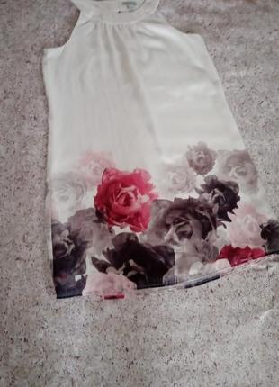 Платье-сарафан с розами h&m7 фото