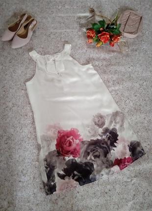 Платье-сарафан с розами h&m6 фото