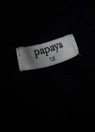 Papaya классическая черная одолазка, гольф, р 122 фото