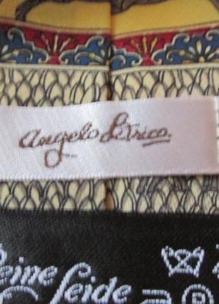 Редкий коллекционный галстук в египетском стиле италия angelo litrica2 фото