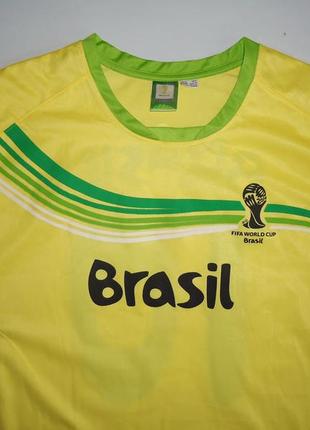 Футболка brasil fifa world cup размер (xl)3 фото